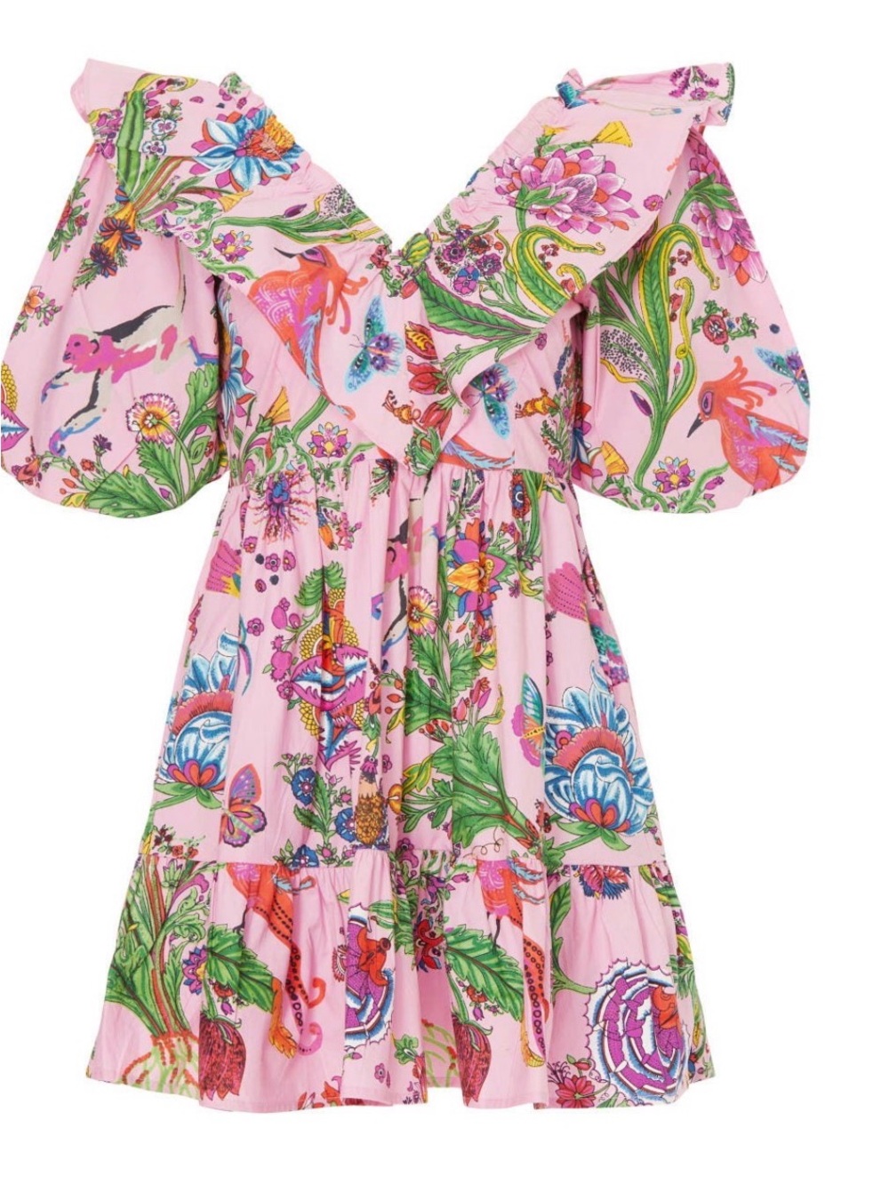 Banjanan Pink Scorpio Mini Dress